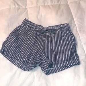 Old Navy Blue and White Stripe Shorts